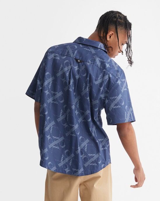 PREMIUM MONOGRAM RELAXED SHIRT