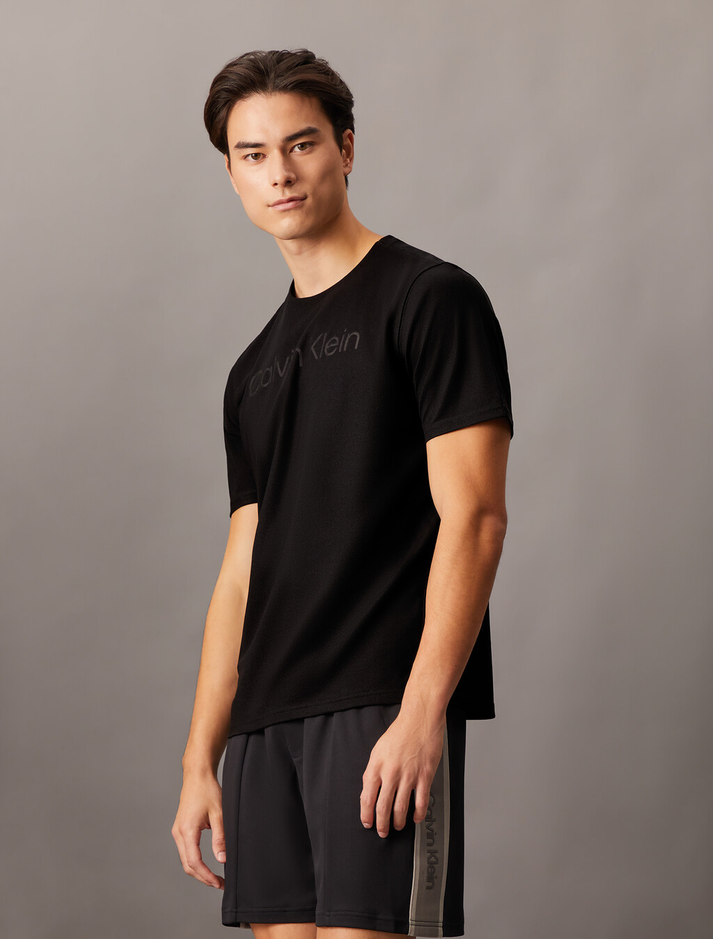 Sport Future Logo Tee, Black Beauty, hi-res