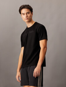 Sport Future Logo Tee, Black Beauty, hi-res