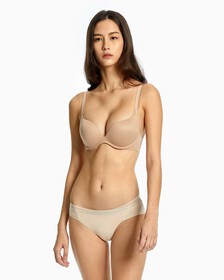 Liquid Touch Push Up Plunge Bra, Cedar, hi-res