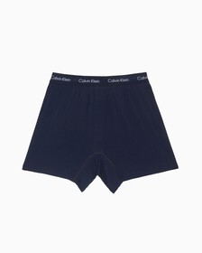 COTTON STRETCH TRADITIONAL BOXERS 2 PACK, BLUE SHADOW/COBALT WATER, hi-res