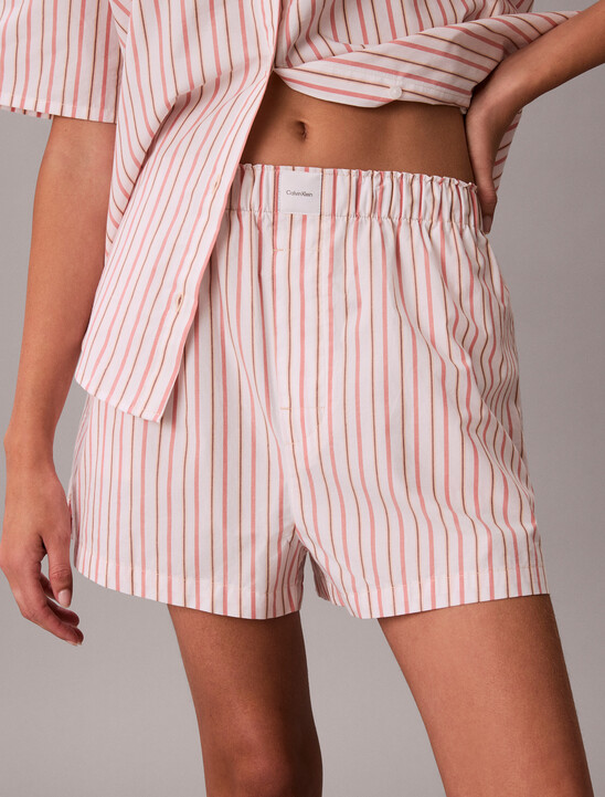 Cotton Poplin Pyjama Shorts