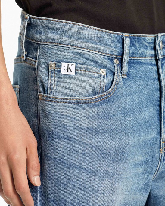 SUSTAINABLE CROPPED WIDE JEANS