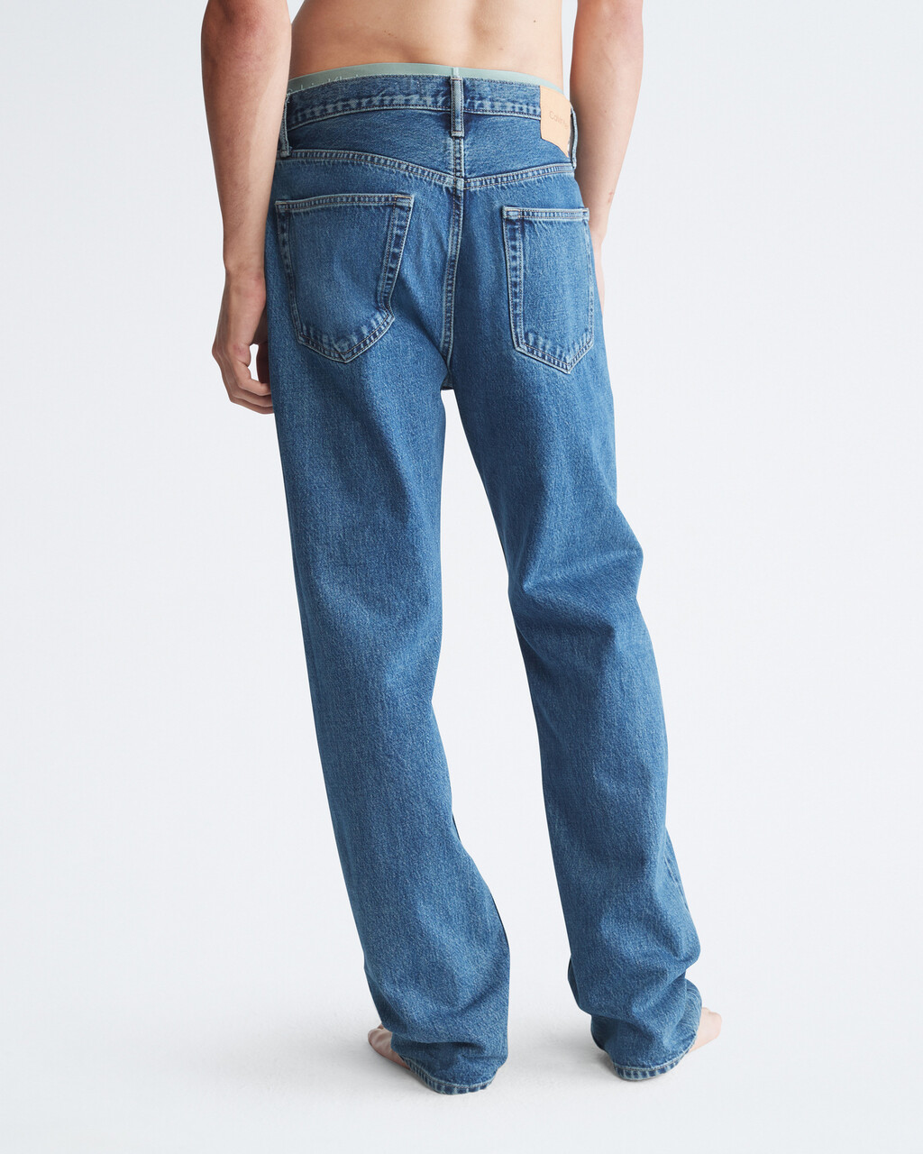 Standards Straight Fit Stone Indigo Selvedge Jeans, HARBOR BLUE SELVEDGE, hi-res