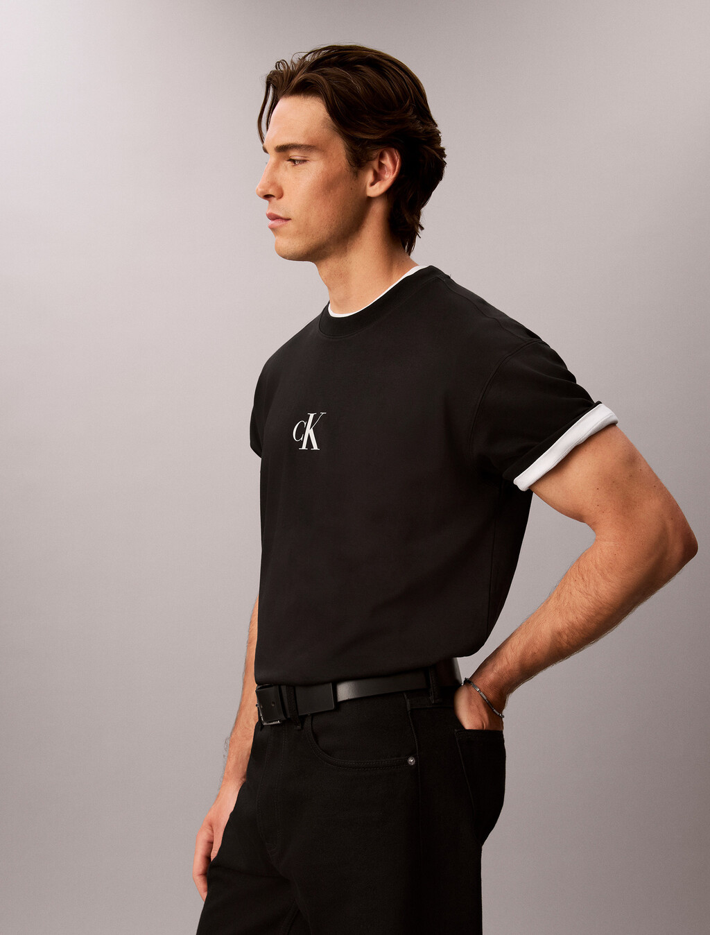 Logo Graphic T-Shirt, Black, hi-res