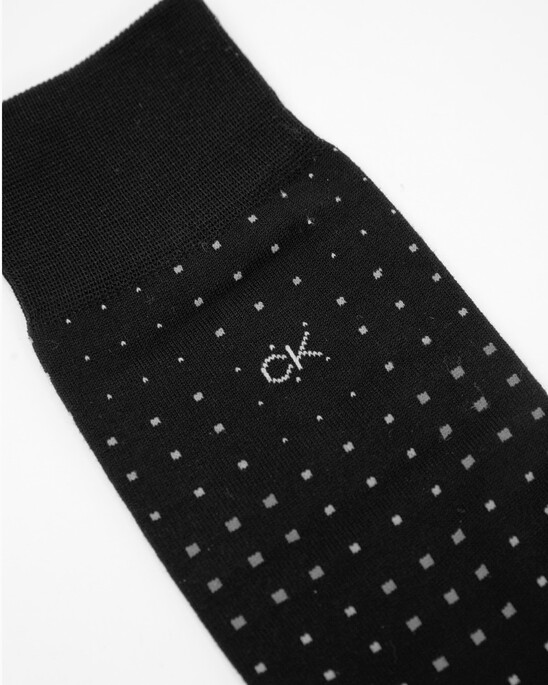 Men's 1 Pack Dots Cotton Crew Socks