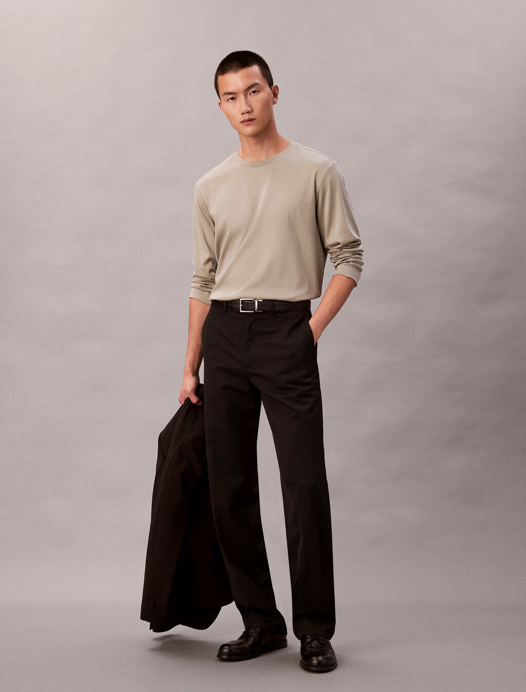 Premium Long Sleeve Tee, Forest Fog, hi-res