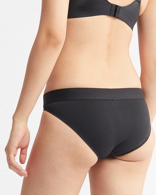 EMBOSSED ICON COTTON BIKINI