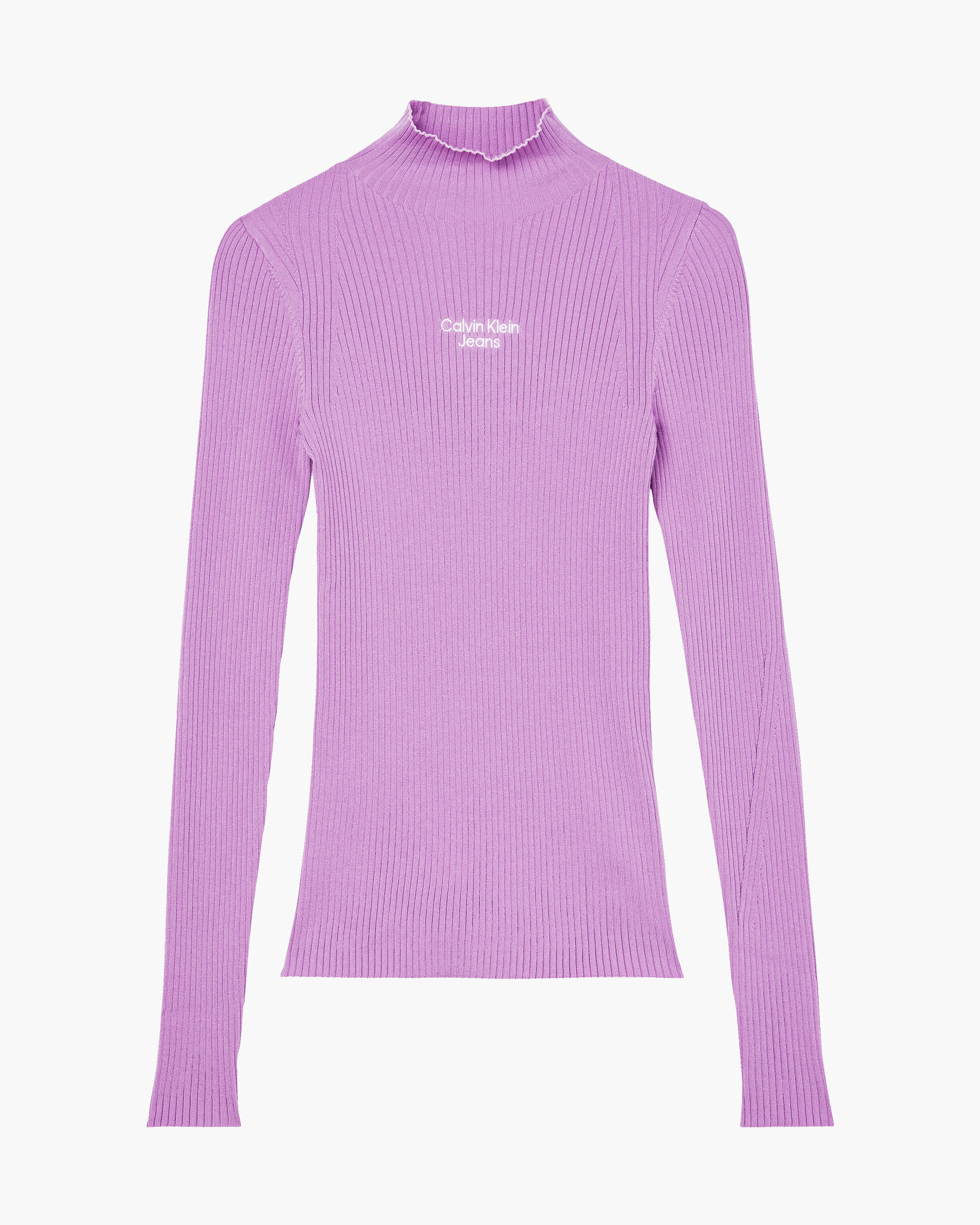 Slim Rib Knit Jumper