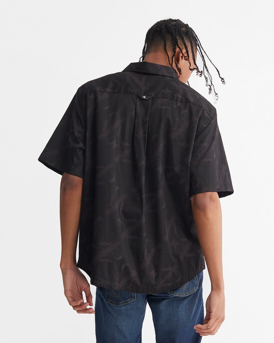 PREMIUM MONOGRAM RELAXED SHIRT