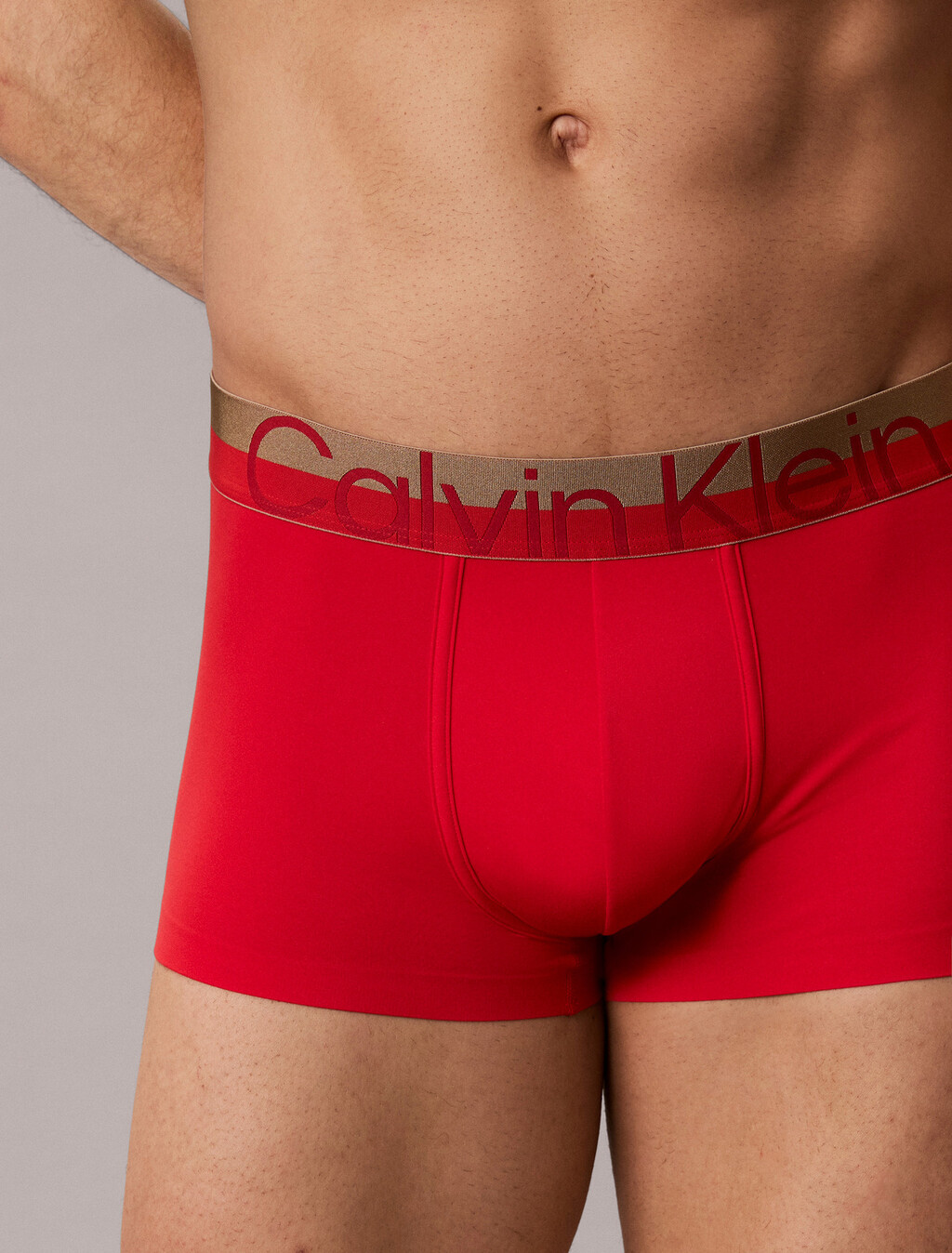 Low Rise Trunks - Micro Stretch, GOJI BERRY W/ BRONZE WB, hi-res