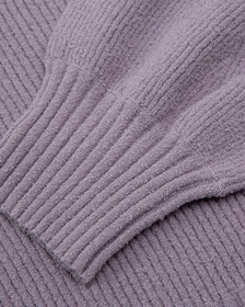 Feminine 2 In 1 Knit Cardigan, LAVENDER AURA, hi-res