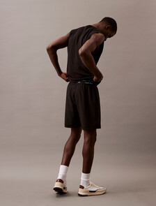 Essential Woven Short, Black, hi-res