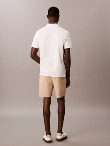 Signature Cotton Chino Short, White Pepper, hi-res