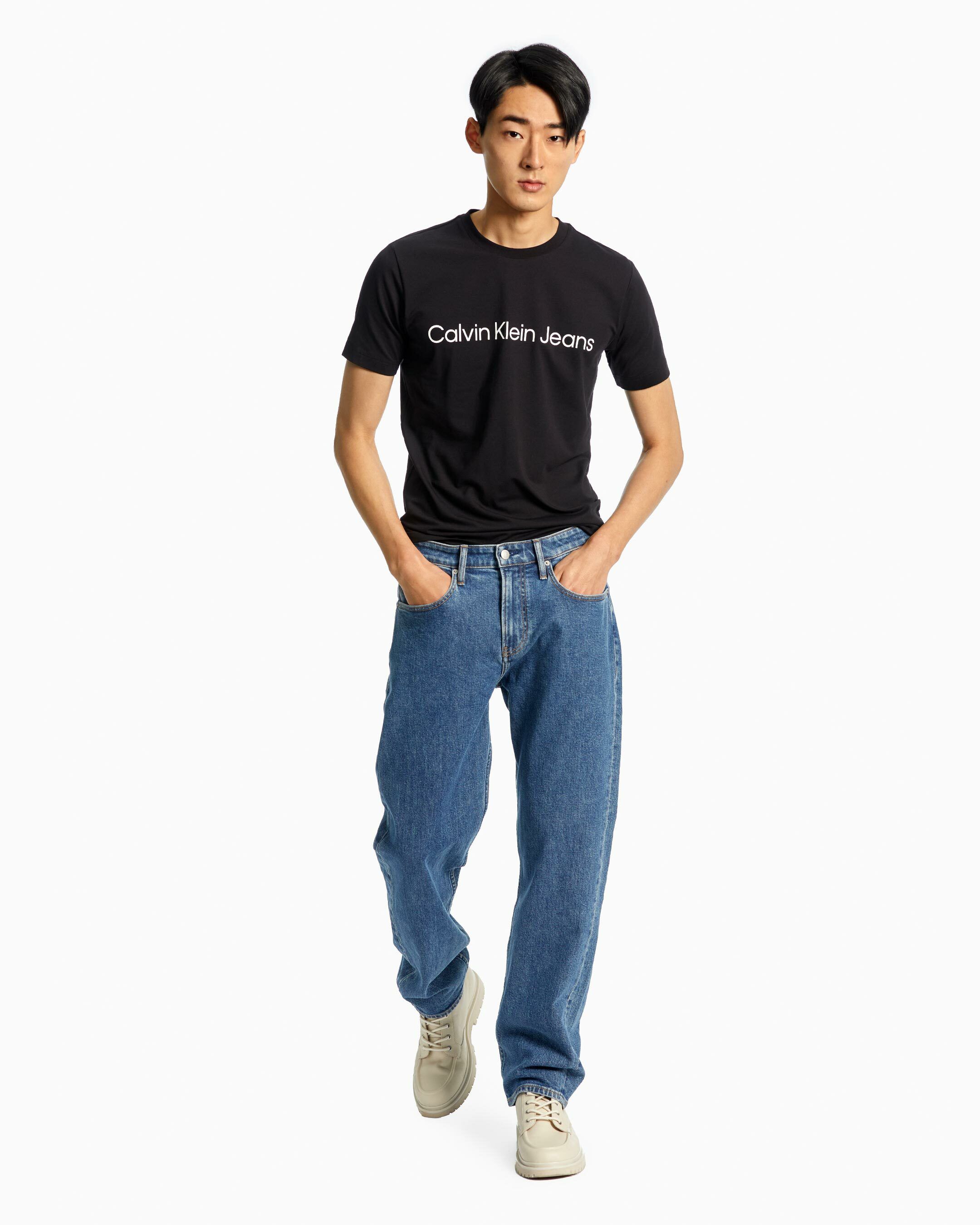 Institutional Logo Slim Tee black Calvin Klein Malaysia