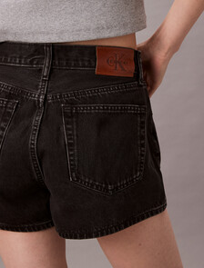 90's Denim Shorts, CK ESSENTIAL BLACK, hi-res