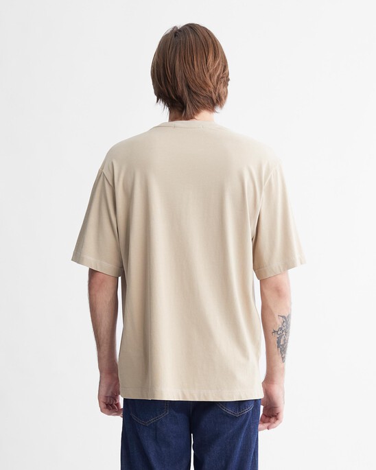 Mineral Dye Relaxed Monologo Tee