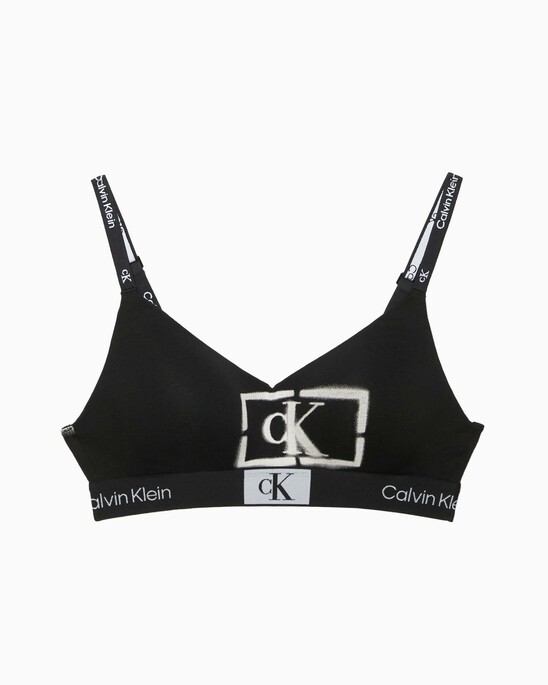 CALVIN KLEIN 1996 LIGHTLY LINED BRALETTE