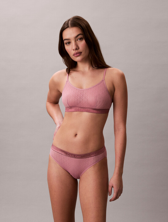 Bikini Briefs - Icon Logo Lace