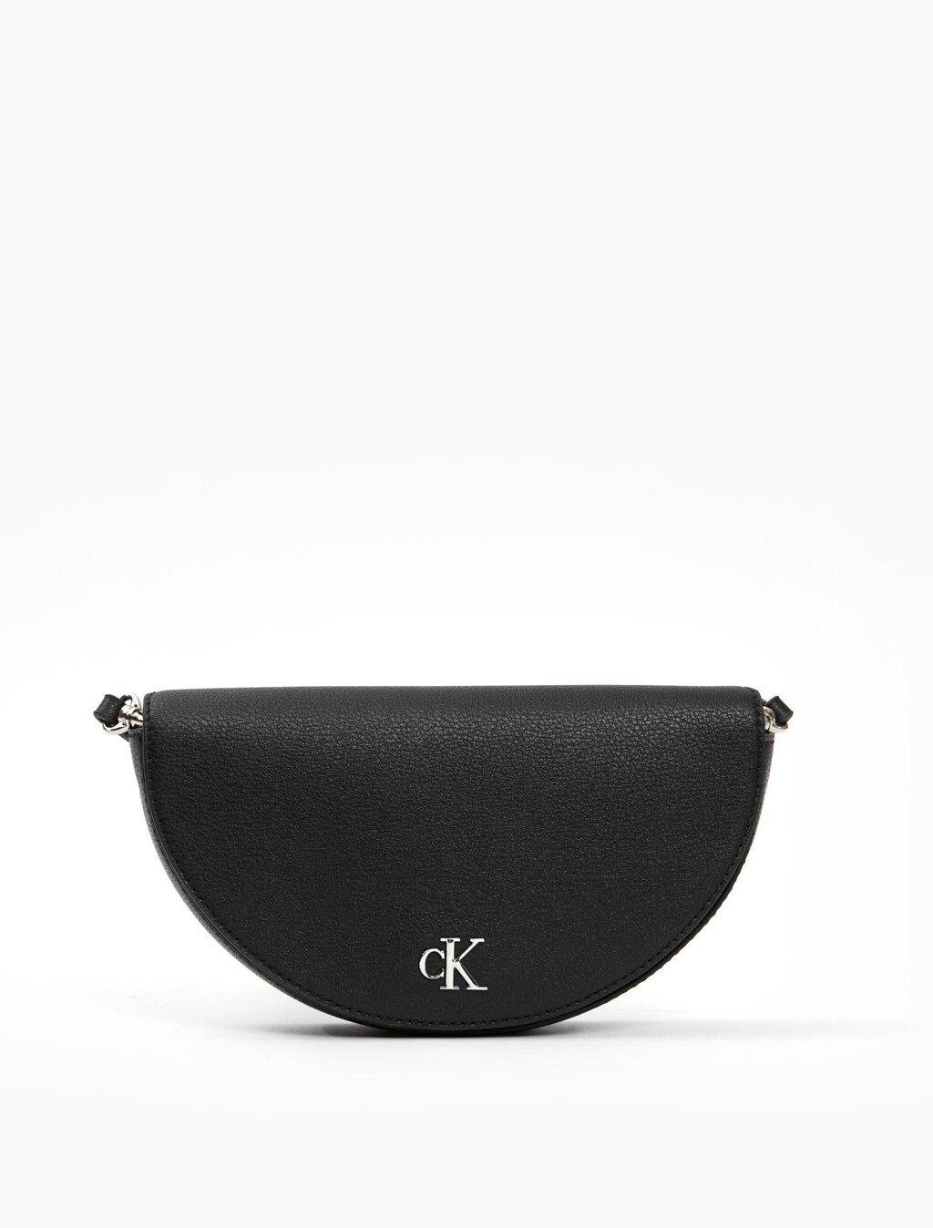 Minimal Monogram Saddle Bag, BLACK, hi-res