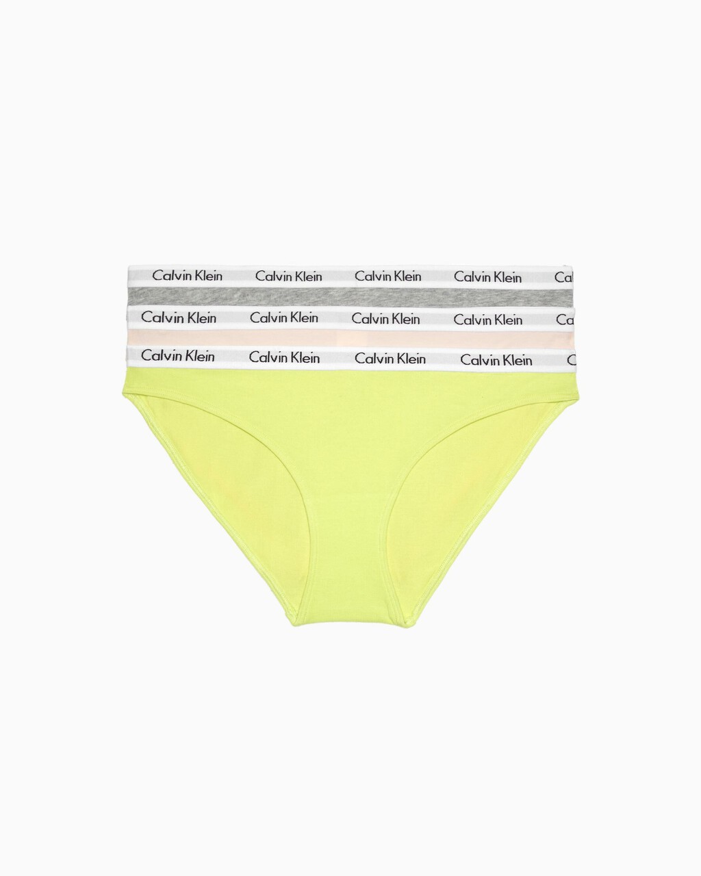 CAROUSEL BIKINI 3 PACK, coral corsage / cyber green / grey heath, hi-res