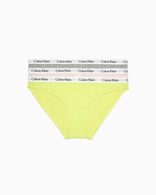CAROUSEL BIKINI 3 PACK, coral corsage / cyber green / grey heath, hi-res