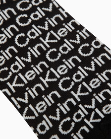 MEN'S LOGO LOW CUT SOCKS, BLACK, hi-res