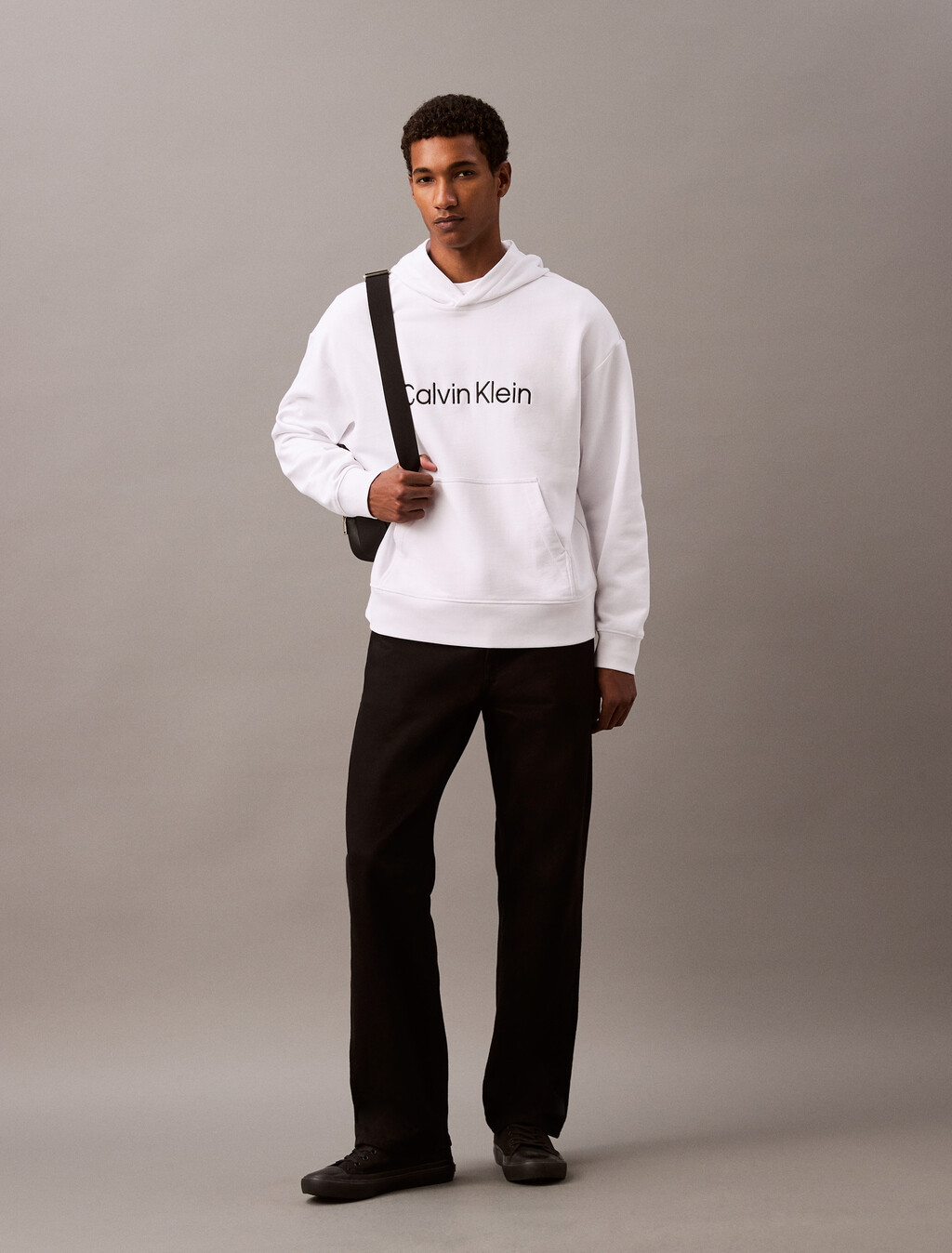 Hero Logo Terry Hoodie, Brilliant White, hi-res
