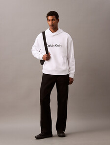 Hero Logo Terry Hoodie, Brilliant White, hi-res