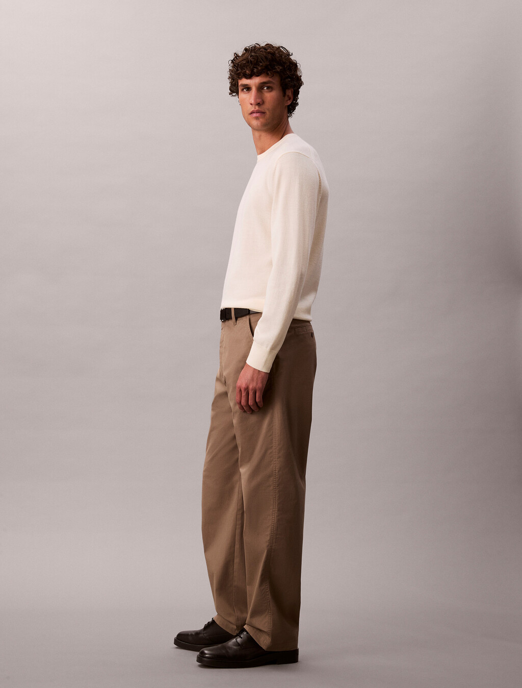 90s Straight Twill Chinos, Taupe Tone, hi-res