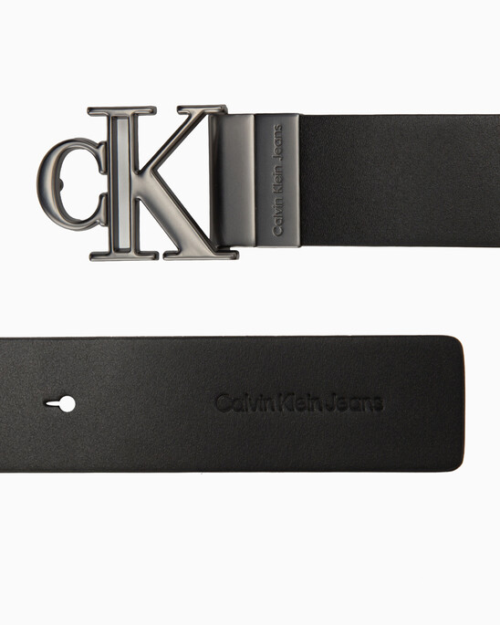 MONOGRAM BUCKLE REVERSIBLE BELT 35MM