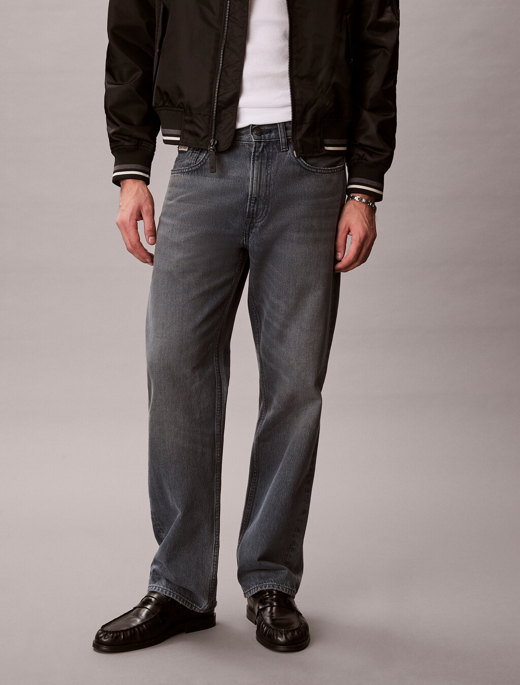 90s Straight Jeans, BLUE ASH STONE, hi-res