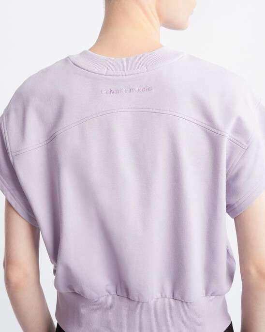 Feminine Seaming Cropped Top