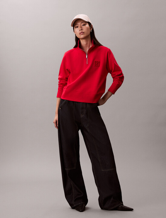 Lunar New Year Half Zip Pullover