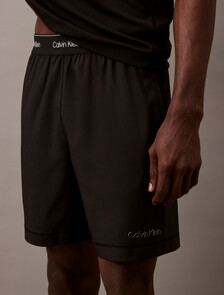 Essential Woven Short, Black, hi-res
