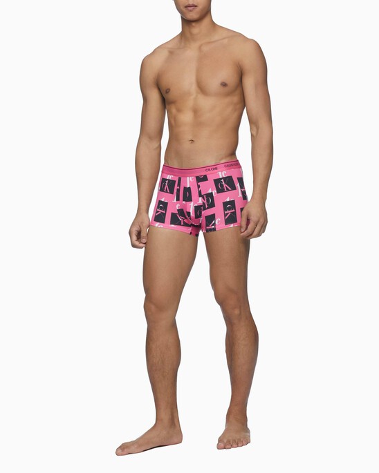 CK ONE PRINT MICRO LOW RISE TRUNKS