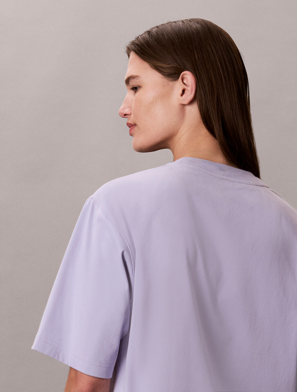 Cooling Cotton Jersey Relaxed Tee, Cosmic Sky, hi-res