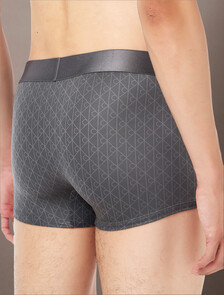 Low Rise Trunks - Micro Stretch Logo, TEENIE DELUSTER EMBLEM_SMOKED PEARL, hi-res