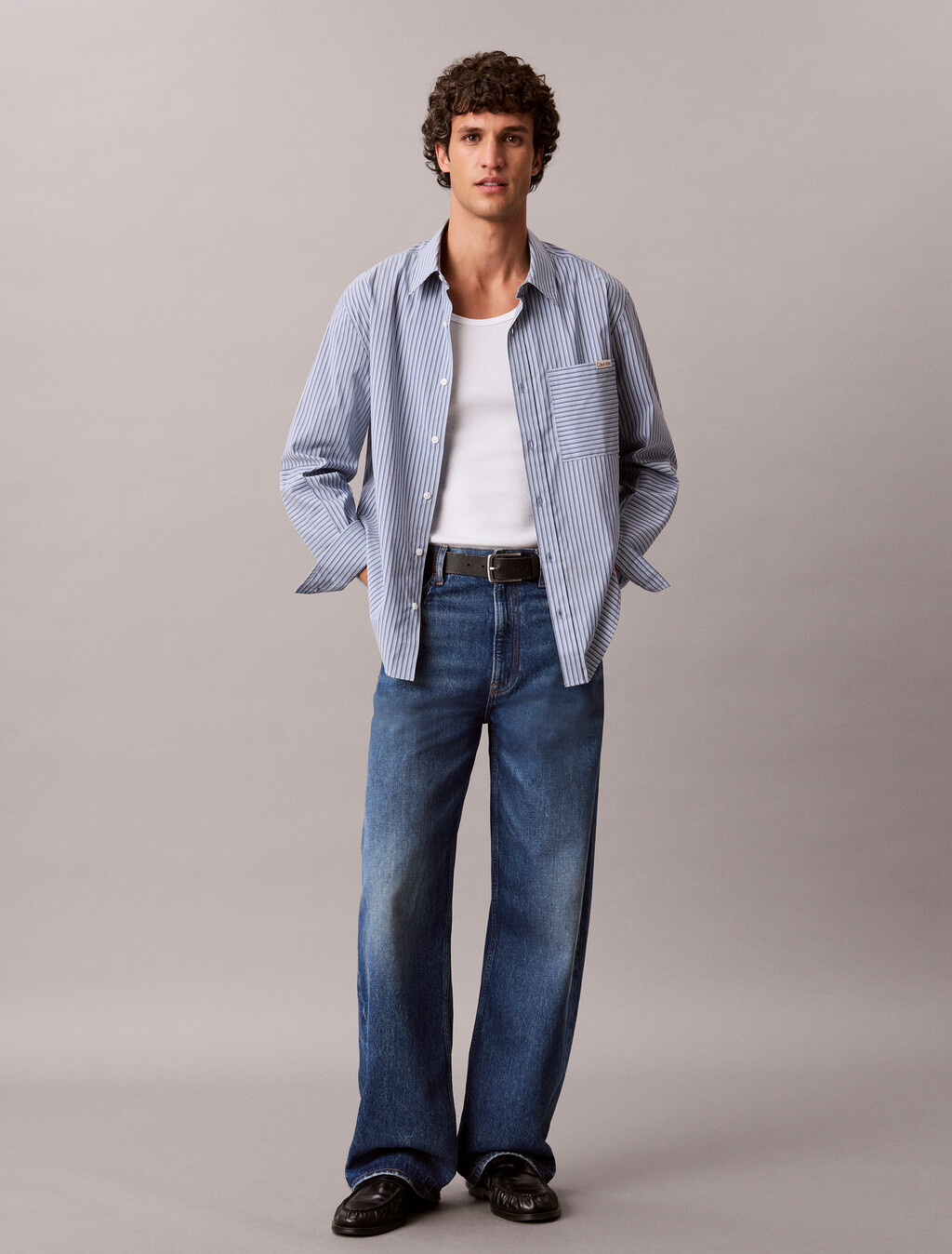 Baggy Jeans, CK BOULDER BLUE, hi-res