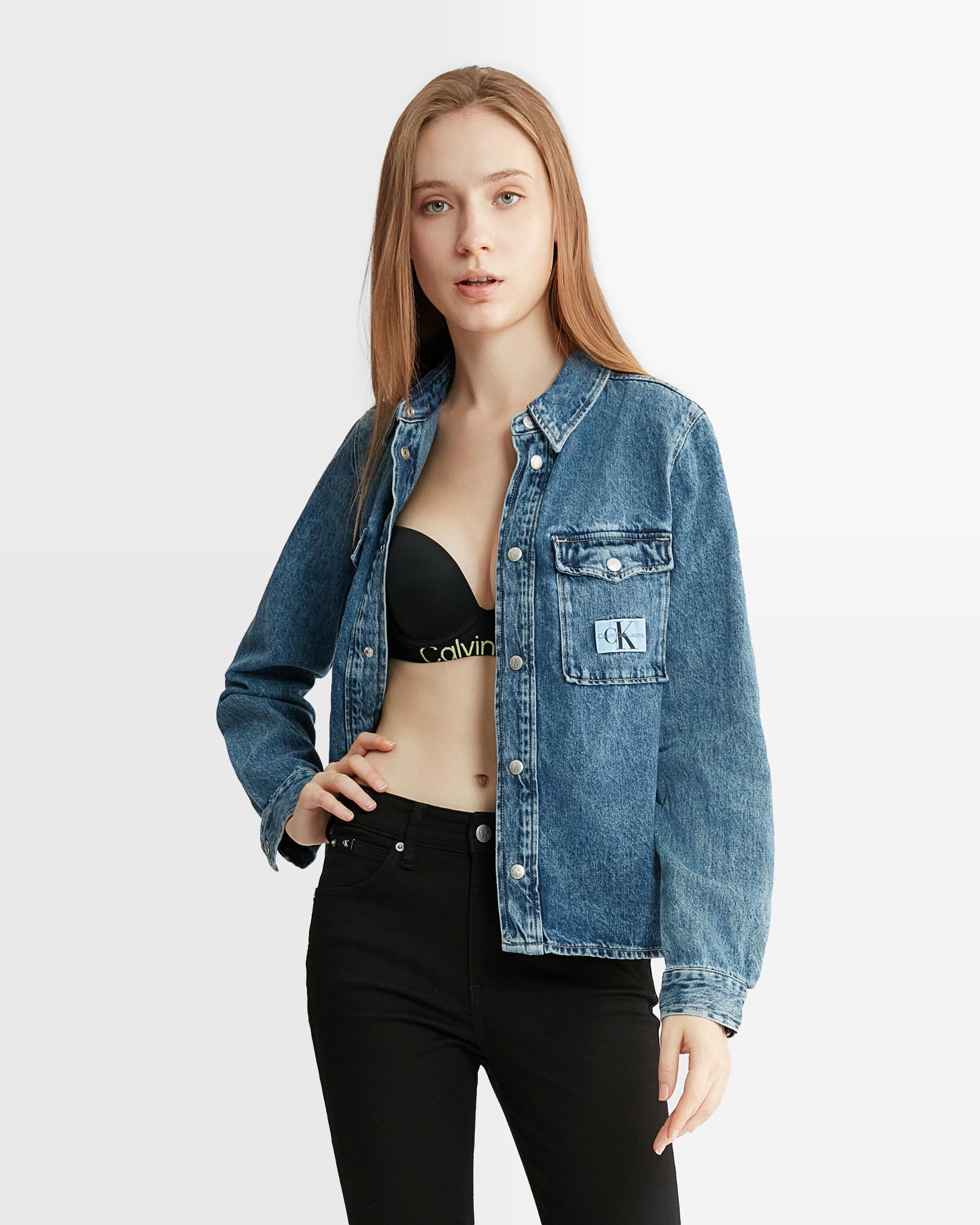 Calvin klein jeans tops clearance womens
