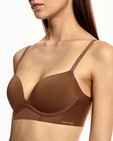Invisibles Push Up Plunge Bra, Bright Camel, hi-res