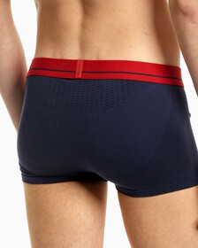Pro Fit Micro Low Rise Trunks, Blue Shadow, hi-res
