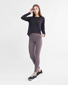 Icon Long Sleeve Tee, BLACK BEAUTY, hi-res