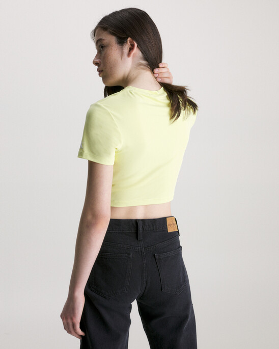 Cropped Twisted T-Shirt