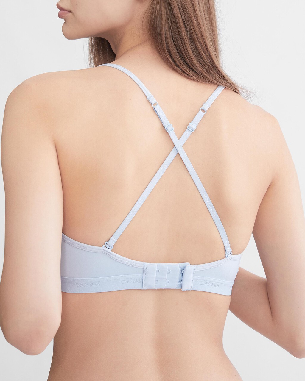 Form To Body Luster Lightly Lined Triangle Bra, Skyway, hi-res