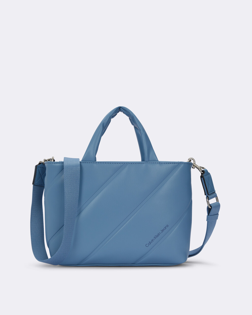 Quilted Micro Tote, Blue Shadow, hi-res