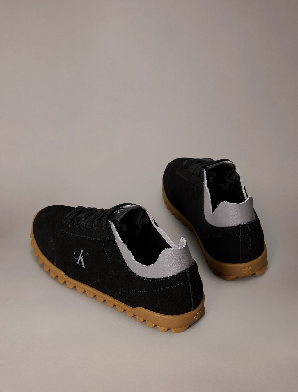 Murica - Suede Organza Runner Trainers, Ck Black, hi-res