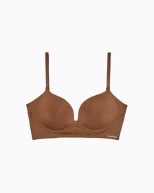 Invisibles Push Up Plunge Bra, Bright Camel, hi-res