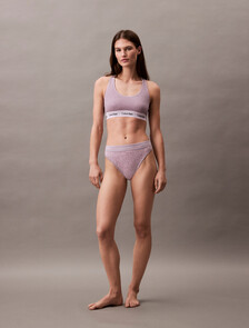 Icon Cotton Stretch Tanga, Dream Pink, hi-res
