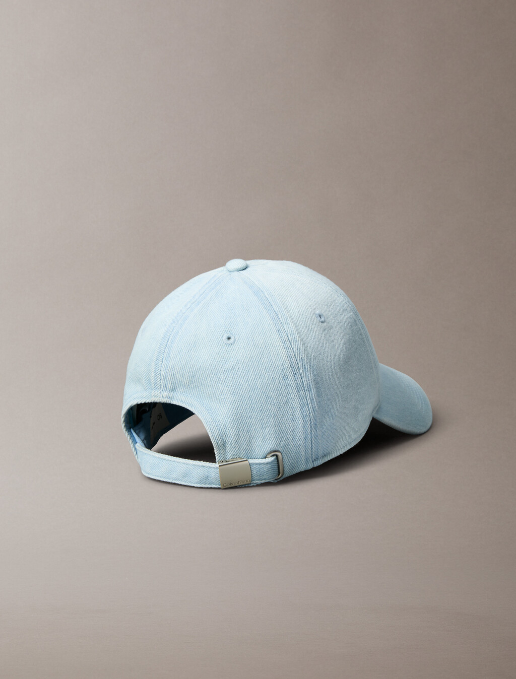 Denim Logo Cap, Light Wash Denim, hi-res